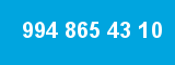 994 865 43 10